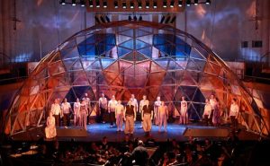 12m Dome. Half frame. Sydney Recital Hall