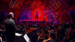 12m half dome frame. City Recital Hall, Sydney