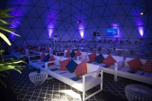 Inside 15m dome. Sydney Uni