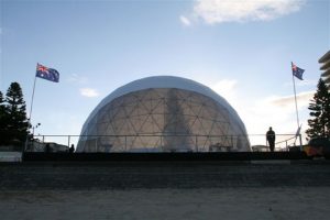 15m Dome. Red Bull. Queenscliff Beach, Sydney