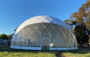 18m Yoga dome. Victoria