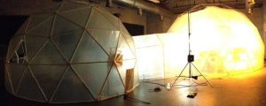 6.5m & 8m dome frames for movie set