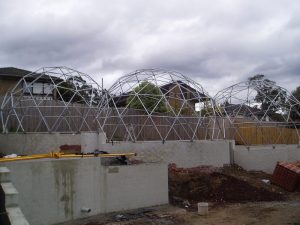 5m, 6m and 7m dome frames