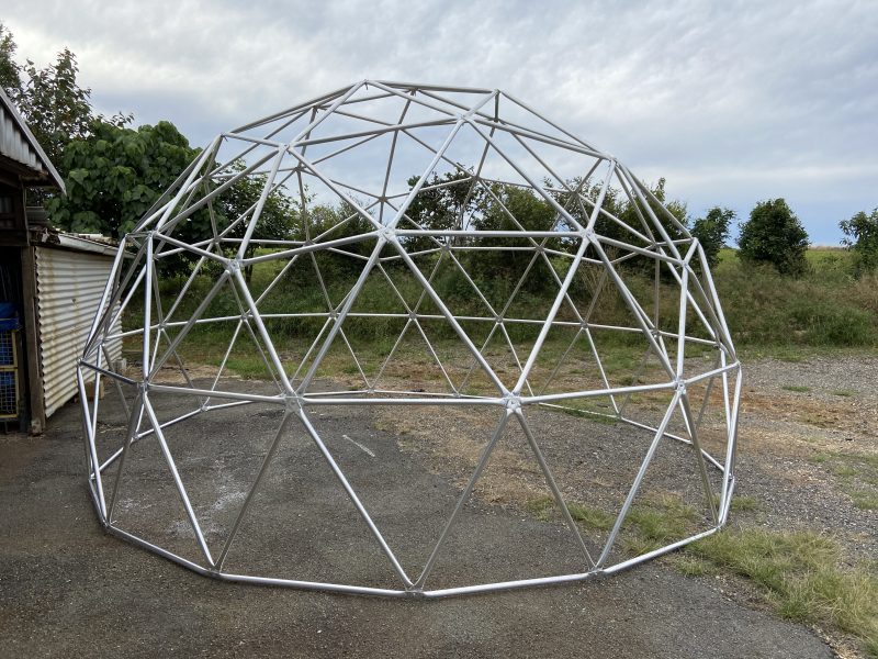 5m diameter 5/8 Sphere. Aluminium tube. 32mm - The Dome Company