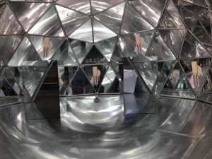 6.5m dome frame with aluminium panels