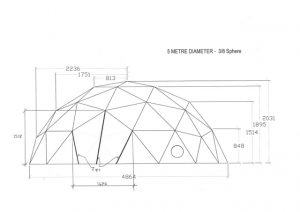 5m 3/8 sphere heights