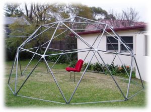 5m hemisphere dome frame