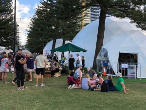 6.5m Dome. Commonwealth Games. Gold Coast