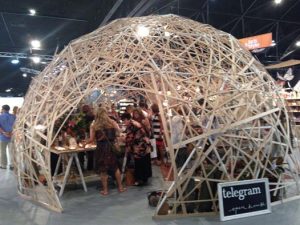 6.5m Dome frame. The "Nest" Melbourne