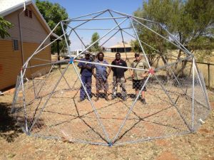 8m dome frame
