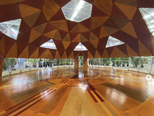 12 metre diameter dome for Perfect Strangers tv set