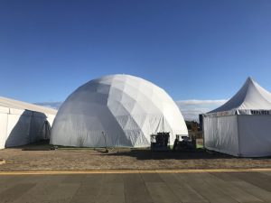 15m Projection Dome. Avalon Air Show. Geelong