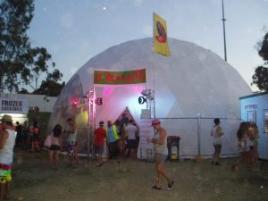 15m Dome. Big Day Out. Gold Coast