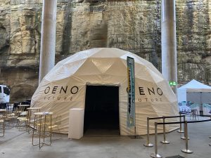 10m dome. FinFest. Sydney