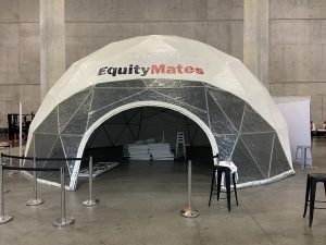 10m dome. FinFest. Sydney