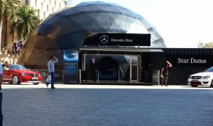 18m "Star Dome". King Georges Square. Brisbane