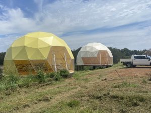 8m Glamping domes