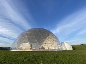 20m custom dome for Nike. Melbourne.2023 6.5m dome attached