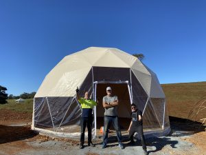 8m Glamping dome