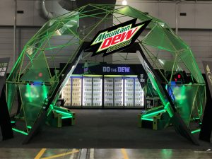 8m aluminium dome frame