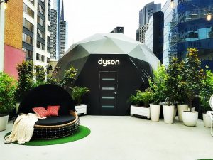 8m Dome. Rooftop "Secret House" event