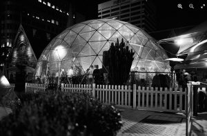 12m clear dome. Greenwood Hotel. Sydney