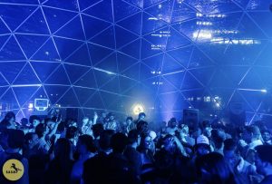 12m clear dome. Greenwood Hotel. Sydney