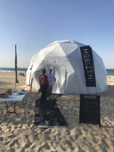 8m Dome. Horizon Festival. Sunshine Coast