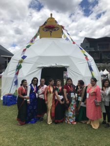 8m Dome. Nepal Festival. Darling Harbour, Sydney
