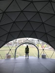 Inside 10m Dome. Melbourne Royal Show