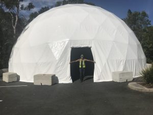 15m dome. Mt Cotton. QLD