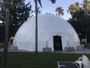 15m dome. QUT. Brisbane