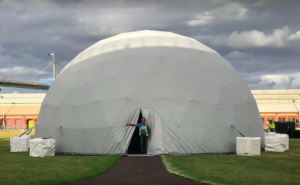 15m dome. Science Works. Melbourne