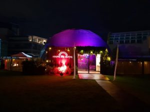18m dome. A Sound Life. Moore Park, Sydney