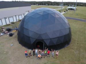 18m dome. Spirit Festival. Byron Bay