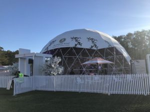 18m dome. Splendour in the Grass