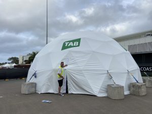 10m dome for TAB, Gold Coast