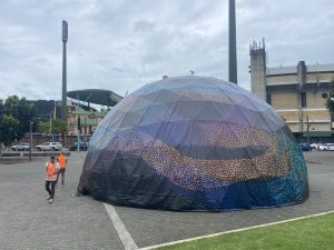 12m custom printed dome. Destination NSW. Sydney