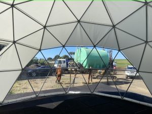 6.5m Glamping dome