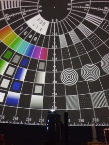 Test Pattern. Inside 6 metre planetarium. Starwatch. Coonabarabran