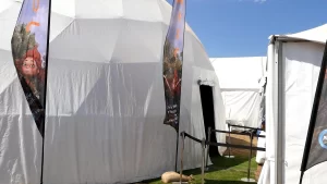 15m dome. Avalon Air Show