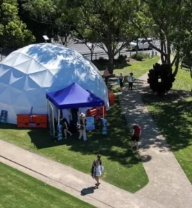 Byron Bay Film Festival 10m projection dome