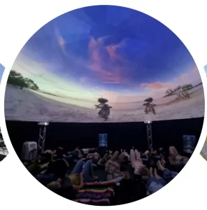 Byron Bay Film Festival 10m projection dome