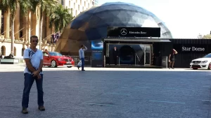 18m Benz "Star Dome" Brisbane