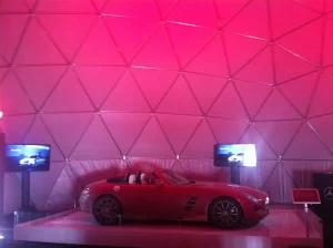 Inside 18m Benz "Star Dome" Sydney