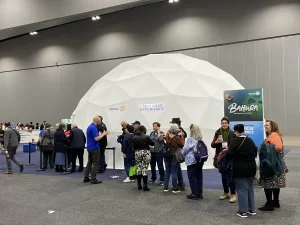 10m Projection Dome. Rotary International Convention. Melbourne.2023