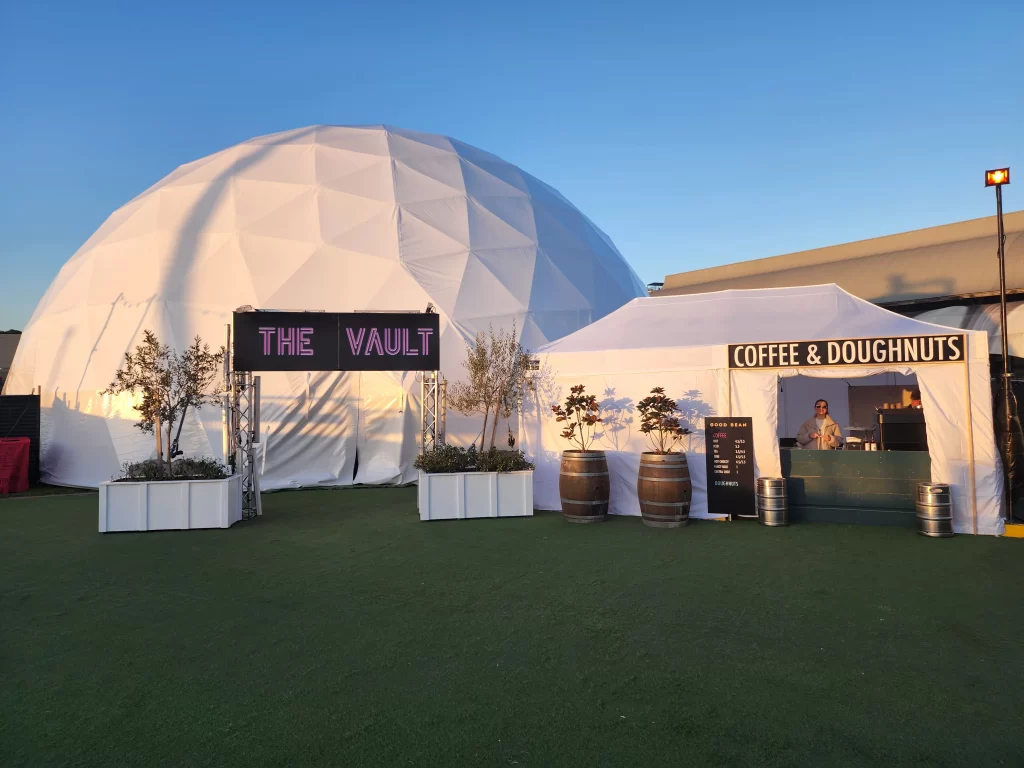 20m Dome.Headfirst Acrobats.