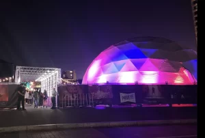 20m Dome.Headfirst Acrobats.