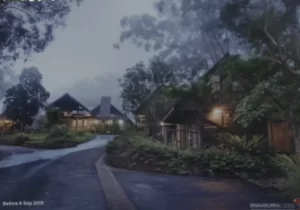 Binna Burra Lodge before bush fire
