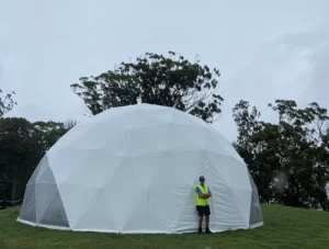 10m Dome. Gondwana Festival. Binna Burra. QLD